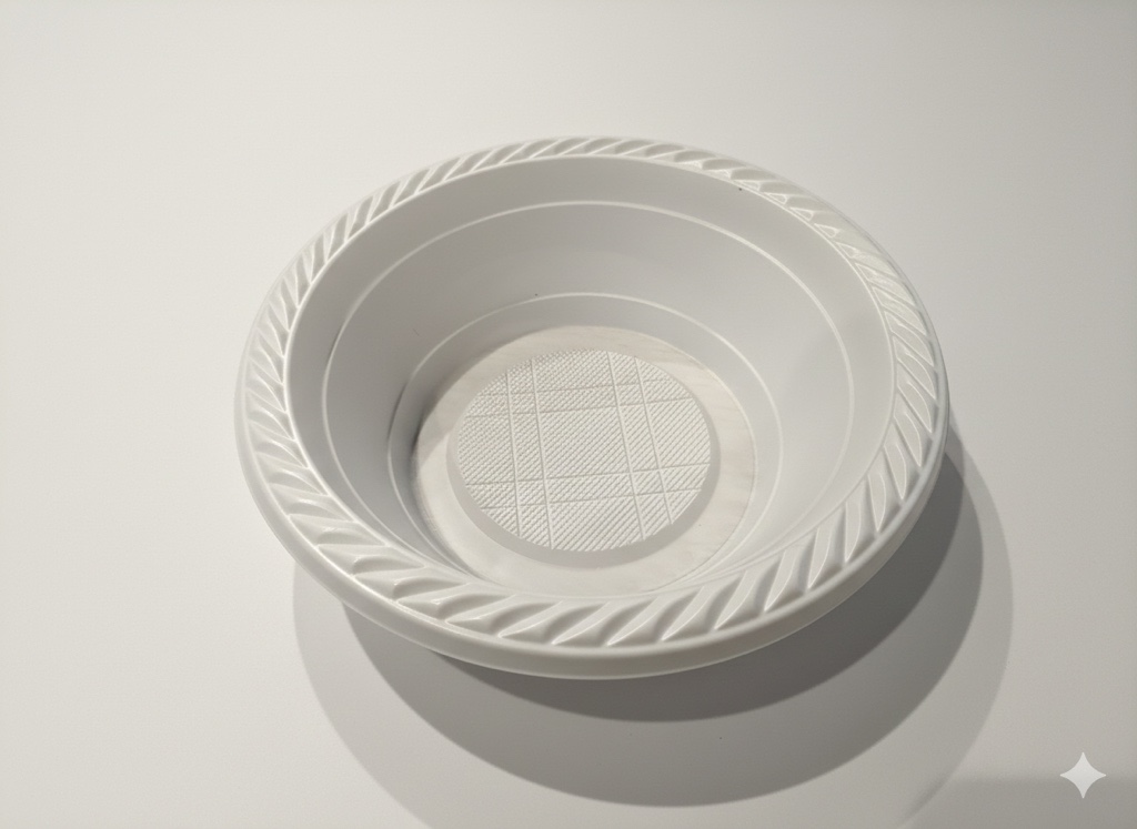 Тарілка одноразова глибока 500 мл